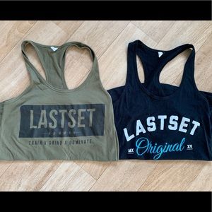 Last set co tanks (bundle of two) both medium